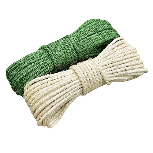 BESPORTBLE 2st Sisalseil Kätzchen Zubehör DIY Seil Kratzbaum Katzenseil Katzenkratzseil Zum Selbermachen Jute-Schnur-Seil Katzenkratzer Selber Machen Ersatz Für Katzenkratzbaum Green BESPORTBLE 2st Sisalseil Kätzchen Zubehör DIY Seil Kratzbaum Katzenseil Katzenkratzseil Zum Selbermachen Jute-Schnur-Seil Katzenkratzer Selber Machen Ersatz Für Katzenkratzbaum Green von BESPORTBLE