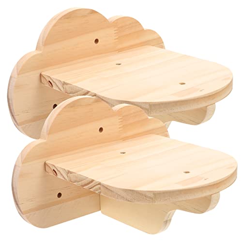 BESPORTBLE Indoor Cat Klettergerüst 2 Stück Holz Katze Schritte Kätzchen Plattform BESPORTBLE Indoor Cat Klettergerüst 2 Stück Holz Katze Schritte Kätzchen Plattform von BESPORTBLE