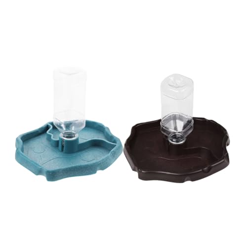 BESPORTBLE 2er-Pack Futter- Und Wassernäpfe Für Bartagamen Eidechsen Schildkröten Reptilien Automatische Reptilienfütterung Und Sauberes Kratz- Und Rissfestes Solides Kunststoffmaterial BESPORTBLE 2er-Pack Futter- Und Wassernäpfe Für Bartagamen Eidechsen Schildkröten Reptilien Automatische Reptilienfütterung Und Sauberes Kratz- Und Rissfestes Solides Kunststoffmaterial von BESPORTBLE