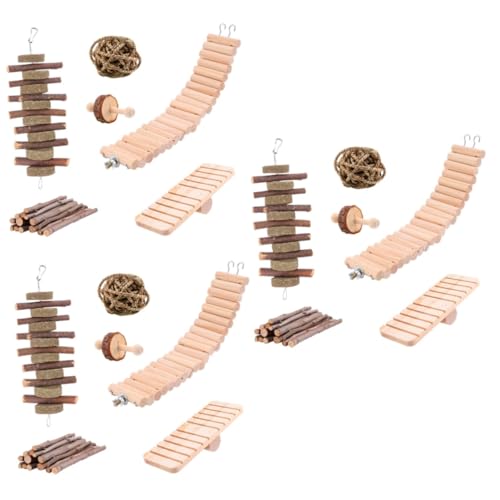 BESPORTBLE 3 Kisten Leiter Haustierspielzeug Hamsterspielzeug Holz Chinchilla Kauspielzeug Molarer Spielzeughamster Zubehör Für Haustierkäfige Papagei Meerschweinchen Kleidung Hölzern BESPORTBLE 3 Kisten Leiter Haustierspielzeug Hamsterspielzeug Holz Chinchilla Kauspielzeug Molarer Spielzeughamster Zubehör Für Haustierkäfige Papagei Meerschweinchen Kleidung Hölzern von BESPORTBLE