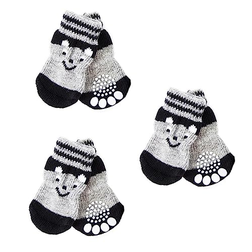 BESPORTBLE 3 Paar Hundesocken Aus Baumwolle Bequeme Haustierstiefel Ohne Sohle Für Hundesocken von BESPORTBLE