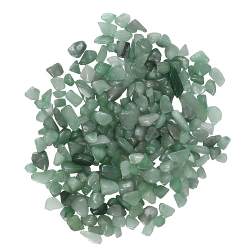 BESPORTBLE 300 G Unregelmäßige Aventurinsplitter – Natürliche Kristallsteine mit Glatter Oberfläche Perfekt Für Dekoration Schmuck Aquarien BESPORTBLE 300 G Unregelmäßige Aventurinsplitter – Natürliche Kristallsteine mit Glatter Oberfläche Perfekt Für Dekoration Schmuck Aquarien von BESPORTBLE