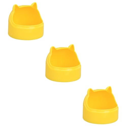 BESPORTBLE 3 STK Futterbox für Katzenohren aus Kunststoff automatische Zuführung Futterautomat für Hamster tierfutterbehälter pet Feeder Hamsterfutterautomat für Haustiere Fütterungswerkzeug von BESPORTBLE