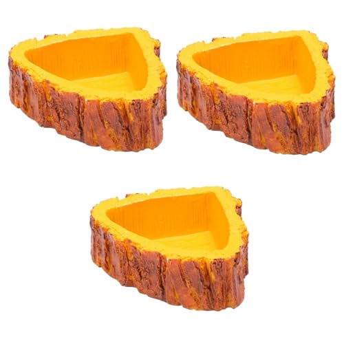 BESPORTBLE 3stücke Pet Feeder Bowl Für Reptilien Spinnen Und Eidechsen Wassernapf Aus Resin rutschfest Stabil Und Leicht Zu Reinigen Für Fütterung Und Tränke Ihrer Haustiere BESPORTBLE 3stücke Pet Feeder Bowl Für Reptilien Spinnen Und Eidechsen Wassernapf Aus Resin rutschfest Stabil Und Leicht Zu Reinigen Für Fütterung Und Tränke Ihrer Haustiere von BESPORTBLE