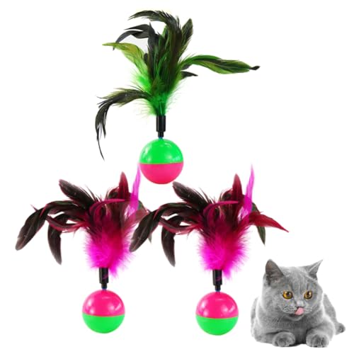 BESPORTBLE 3 STK Katzenfeder-Tumbler- Katzenspielzeug Interaktiv Katzenkratzer Kratzmatte Für Katzen Interaktives Katzenspielzeug Kätzchen Crinkle-bälle Für Katzenspielzeug BESPORTBLE 3 STK Katzenfeder-Tumbler- Katzenspielzeug Interaktiv Katzenkratzer Kratzmatte Für Katzen Interaktives Katzenspielzeug Kätzchen Crinkle-bälle Für Katzenspielzeug von BESPORTBLE