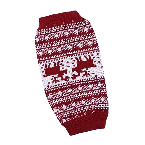 BESPORTBLE 3 STK Warmer Pullover mit Rollkragen für Haustiere Weihnachtskatzenkostü kleine hundepullover Welpe Weihnachts hundepullover hundemantel gestrickter Pullover für Haustiere rot BESPORTBLE 3 STK Warmer Pullover mit Rollkragen für Haustiere Weihnachtskatzenkostü kleine hundepullover Welpe Weihnachts hundepullover hundemantel gestrickter Pullover für Haustiere rot von BESPORTBLE