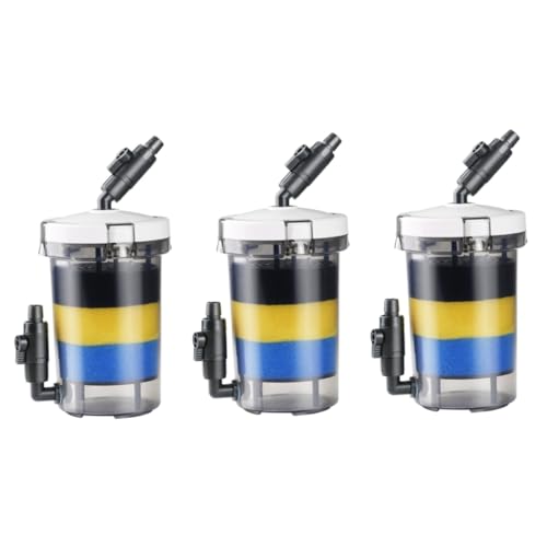 BESPORTBLE Tauchfilter Für Aquarien 3 STK Aquarienfilter Aquarienausrüstung stilles Filter Sauerstoff-Luftpumpe Sieb Filterausrüstung für Aquarien Filter Vorderseite Leistungsfilter von BESPORTBLE