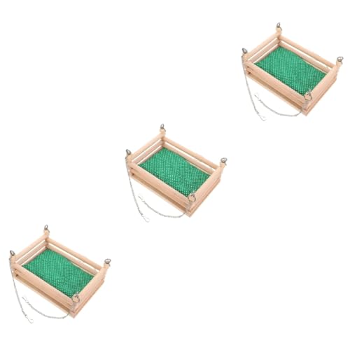 BESPORTBLE 3 Sätze Hamster Hängematte hamsterbett hamsterzubehör Haustier hängendes Bett Haustierbett aus Holz Spielzeuge Hasenspielzeug Dekoration Hamster-Hängematte hölzern schmücken BESPORTBLE 3 Sätze Hamster Hängematte hamsterbett hamsterzubehör Haustier hängendes Bett Haustierbett aus Holz Spielzeuge Hasenspielzeug Dekoration Hamster-Hängematte hölzern schmücken von BESPORTBLE