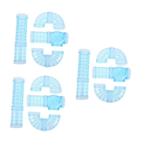 BESPORTBLE 3 Sätze Hamster Rohr Maze Tunnel Teilig Dickes Kratzfestes Material Einfach zu Montieren Kompatibel mit Vielen Käfigdesigns Sicherer Erkundungsspielplatz für Kleine Nager BESPORTBLE 3 Sätze Hamster Rohr Maze Tunnel Teilig Dickes Kratzfestes Material Einfach zu Montieren Kompatibel mit Vielen Käfigdesigns Sicherer Erkundungsspielplatz für Kleine Nager von BESPORTBLE