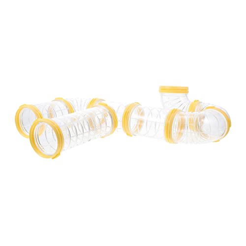 BESPORTBLE 3 Sätze Hamster Tunnel Teilig Röhren Labyrinth mit Verstärktem Eingang DIY Erweiterbar für Zwerghamster Mäuse Ratten und Kleintiere Passend für Verschiedene Käfige von BESPORTBLE