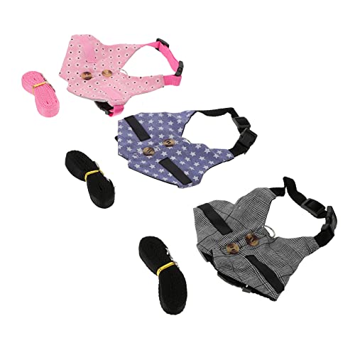 BESPORTBLE 3sätze Teiliges Bunny-Geschirr Leine Stilvolles Und Bequemes Outdoor-Outfit Für Haustiere Geeignet Für Tägliche Nutzung Und Besondere Anlässe Einfache Handhabung Und Pflege BESPORTBLE 3sätze Teiliges Bunny-Geschirr Leine Stilvolles Und Bequemes Outdoor-Outfit Für Haustiere Geeignet Für Tägliche Nutzung Und Besondere Anlässe Einfache Handhabung Und Pflege von BESPORTBLE