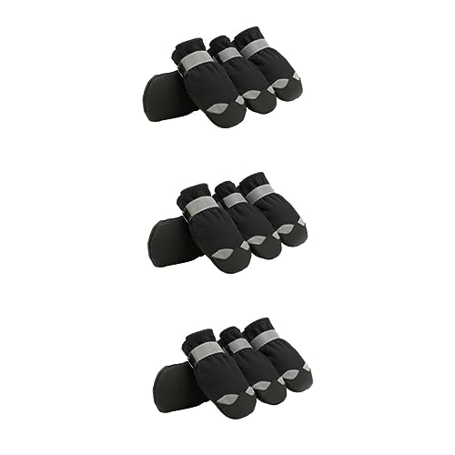 BESPORTBLE 3 Sätze Haustier wasserdichte Schuhe Haustierstiefel Schneehundestiefel Regenstiefel Für Welpen Welpenpfote rutschfeste Hundestiefel Schneestiefel Für Welpen Nylon Black BESPORTBLE 3 Sätze Haustier wasserdichte Schuhe Haustierstiefel Schneehundestiefel Regenstiefel Für Welpen Welpenpfote rutschfeste Hundestiefel Schneestiefel Für Welpen Nylon Black von BESPORTBLE