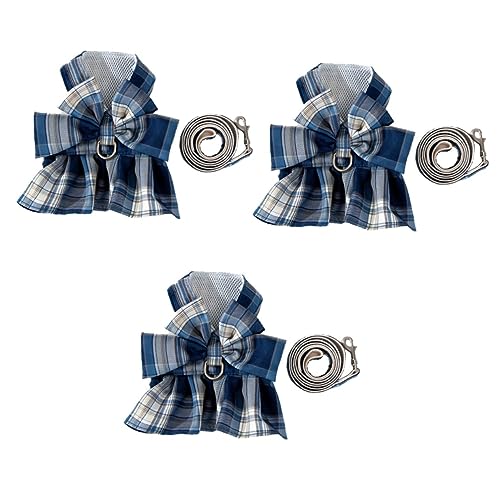 BESPORTBLE 3 Sätze Katzenleine Katzengeschirr Laufleine für Katzen Welpengeschirr Katzenpullover Katzenbekleidung Haustierbekleidung Haustierleine im Freien Katze verstellbare Leine Baumwolle BESPORTBLE 3 Sätze Katzenleine Katzengeschirr Laufleine für Katzen Welpengeschirr Katzenpullover Katzenbekleidung Haustierbekleidung Haustierleine im Freien Katze verstellbare Leine Baumwolle von BESPORTBLE