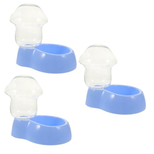 BESPORTBLE 3 Sätze Trinkschale Welpenwasser Wasserspender für Katzen und Hunde Futternapf für Hunde brunnenkresse springbrunnen Automatischer Katzenbrunnen automatischer Wasserspender Plastik von BESPORTBLE