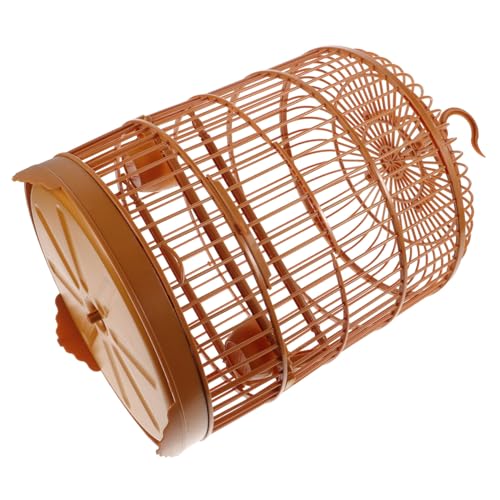 BESPORTBLE 3 Sätze Vogelkäfig Reise dekor jaulas para pajaros käfig wellensittich Birdcage Vogel Papageienkäfig Wellensittichkäfig runden Ausstellungskäfig Russ Vögel Reisen der Vogel Plastik von BESPORTBLE
