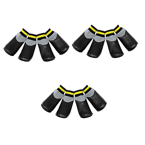 BESPORTBLE 3 Sätze wasserdichte Booties Socken Plüschtiere Regenschuhe Für Hunde Flauschige Hundestiefel Winterschuhe Für Hunde Hundeschuhe Für Den Winter Keine Welpenschuhe Socken Für Katzen von BESPORTBLE