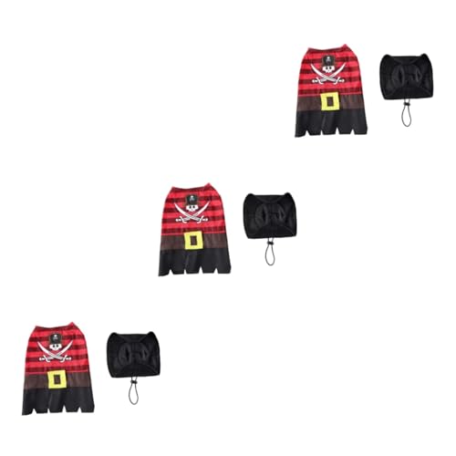 BESPORTBLE 3 Sets Lustige Haustierkostüme Im Piratenstil Hundekleidung Hübsche Haustierkleidung Lustiges Haustierkostü Halloween Haustierkostü Haustierkleidung Interessantes BESPORTBLE 3 Sets Lustige Haustierkostüme Im Piratenstil Hundekleidung Hübsche Haustierkleidung Lustiges Haustierkostü Halloween Haustierkostü Haustierkleidung Interessantes von BESPORTBLE