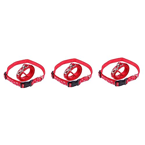 BESPORTBLE 3 Sets Schneeflockenleine Hundehalsband Und Leinenhalsband Mit Passendem Leinenseil Und Halsband Für Katze Hundehalsband Und Seil Haustierhalsband Mit Leinenseil Und Halsband BESPORTBLE 3 Sets Schneeflockenleine Hundehalsband Und Leinenhalsband Mit Passendem Leinenseil Und Halsband Für Katze Hundehalsband Und Seil Haustierhalsband Mit Leinenseil Und Halsband von BESPORTBLE