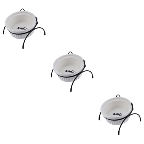 BESPORTBLE 3 STK Haustiernapf Futternapf für Haustiere Futternäpfe für Katzen Halsschale pet Feeder pet Bowl Katzennäpfe Katzennapf Fressnapf für Haustiere Futterspender für Katzen Keramik BESPORTBLE 3 STK Haustiernapf Futternapf für Haustiere Futternäpfe für Katzen Halsschale pet Feeder pet Bowl Katzennäpfe Katzennapf Fressnapf für Haustiere Futterspender für Katzen Keramik von BESPORTBLE