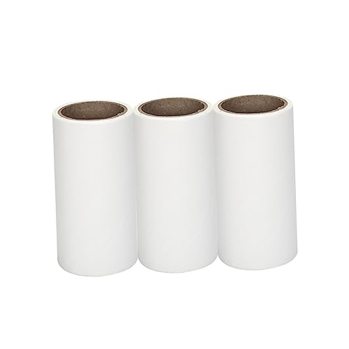 BESPORTBLE 3 Stück 60 Blatt klebriges Papier Haustierrolle Band Fusselrolle für Kleidung Fusselrollen klebrige Walze Fusselrolle für Tierhaare fusselrolle zubehör zerreißbares Klebepapier BESPORTBLE 3 Stück 60 Blatt klebriges Papier Haustierrolle Band Fusselrolle für Kleidung Fusselrollen klebrige Walze Fusselrolle für Tierhaare fusselrolle zubehör zerreißbares Klebepapier von BESPORTBLE