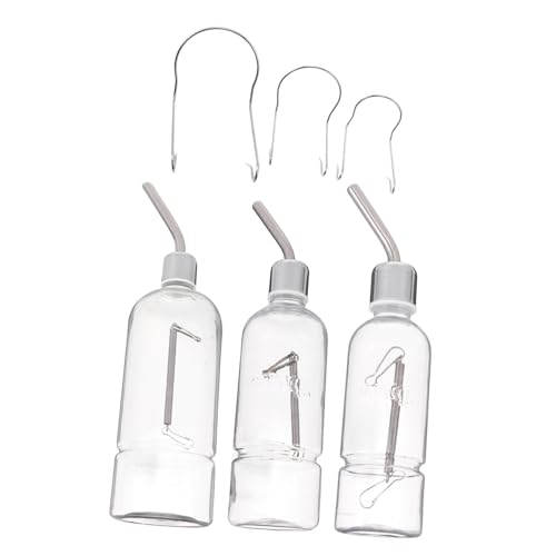 BESPORTBLE 3stücke Teiliges Für Haustiere Automatische Edelstahl-trinkflasche Für Hamster Und Kaninchen Platzsparend Und Hygienisch Einfache Montage Am Käfig BESPORTBLE 3stücke Teiliges Für Haustiere Automatische Edelstahl-trinkflasche Für Hamster Und Kaninchen Platzsparend Und Hygienisch Einfache Montage Am Käfig von BESPORTBLE