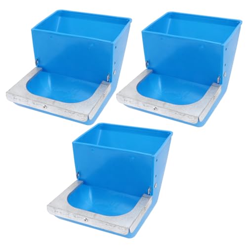BESPORTBLE 3 Stück Futterbox Für Kaninchen Kaninchenfutterschale Großes Fassungsvermögen Futterkäfig Zubehör Geflügelfresseimer Futterspender Geflügelzuchtausrüstung BESPORTBLE 3 Stück Futterbox Für Kaninchen Kaninchenfutterschale Großes Fassungsvermögen Futterkäfig Zubehör Geflügelfresseimer Futterspender Geflügelzuchtausrüstung von BESPORTBLE