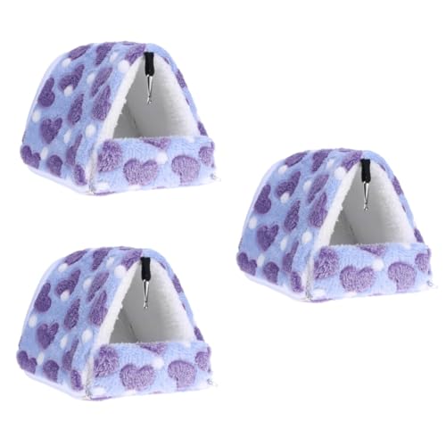 BESPORTBLE 3 Stück Hamster Warmes Bett Hamsterkäfig Haustier Warmes Hamsterhaus Bett Kleintierbett Hamsternest Haustierbett BESPORTBLE 3 Stück Hamster Warmes Bett Hamsterkäfig Haustier Warmes Hamsterhaus Bett Kleintierbett Hamsternest Haustierbett von BESPORTBLE