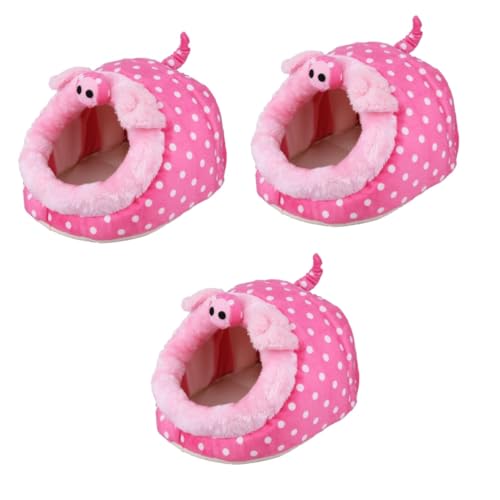 BESPORTBLE 3 Stück Hamsternest Hamsterkäfig Haustierbett Warme Matte Haustier Warmes Kleines Bett Hamsterhaus Bett BESPORTBLE 3 Stück Hamsternest Hamsterkäfig Haustierbett Warme Matte Haustier Warmes Kleines Bett Hamsterhaus Bett von BESPORTBLE