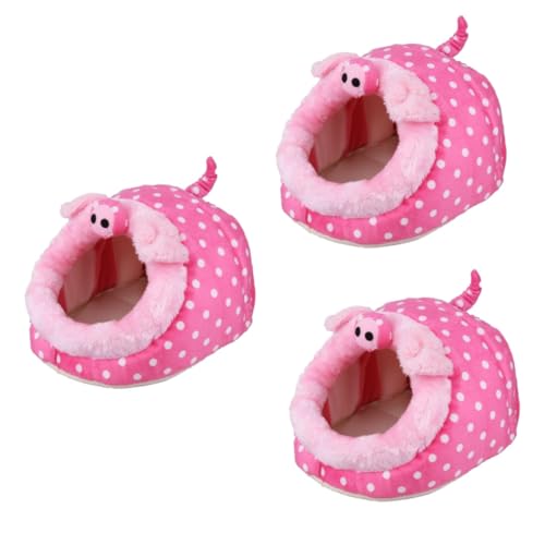 BESPORTBLE 3 Stück Hamsternest Warme Matte Haustierbett Kleines Bett Hamsterkäfig Haustier Warmes Hamsterhausbett BESPORTBLE 3 Stück Hamsternest Warme Matte Haustierbett Kleines Bett Hamsterkäfig Haustier Warmes Hamsterhausbett von BESPORTBLE