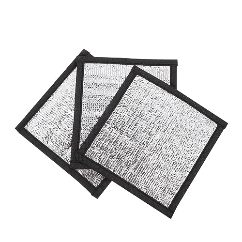 BESPORTBLE 3 Stück Heizkissen Reptilienisolierung Reptilien-Wärmekissen heizpad heitzkissen zubehör Glasterrarium Heizmatte für Haustiere Winterunterlage Aluminiumkaschierte Folie von BESPORTBLE
