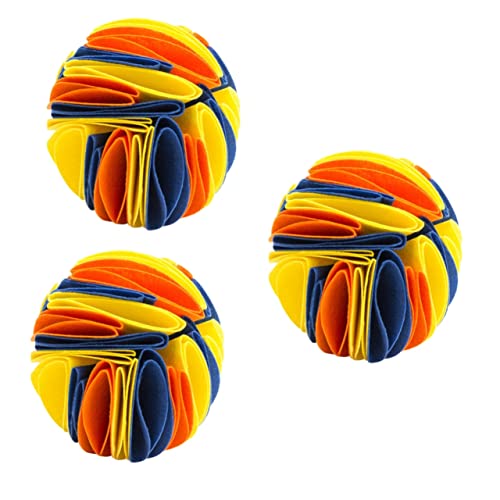BESPORTBLE 3 Stück Hunde Schnüffelball Tierfutter Auslaufspielzeug Haustier Schnüffelball Haustier Leckfutter Spielzeug Haustierspielzeug Haustier Nasenwerk Futterspender BESPORTBLE 3 Stück Hunde Schnüffelball Tierfutter Auslaufspielzeug Haustier Schnüffelball Haustier Leckfutter Spielzeug Haustierspielzeug Haustier Nasenwerk Futterspender von BESPORTBLE