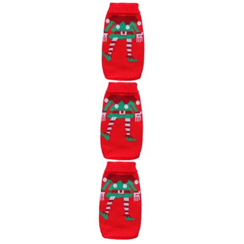 BESPORTBLE 3 Stück Hundepullover Haustier Weihnachtskleidung Hundekleidung Haustier Weihnachtskostü Haustierkleidung Haustierpullover Party Hundetuch BESPORTBLE 3 Stück Hundepullover Haustier Weihnachtskleidung Hundekleidung Haustier Weihnachtskostü Haustierkleidung Haustierpullover Party Hundetuch von BESPORTBLE
