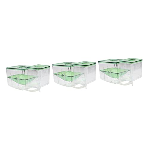 BESPORTBLE 3 Stück Isolierbox für Aquarium aus Transparentem Selbststeuernder Zucht und Brutkasten Schützendes Aufzuchtbecken für Fische und Garnelen zur Steigerung der Jungfisch BESPORTBLE 3 Stück Isolierbox für Aquarium aus Transparentem Selbststeuernder Zucht und Brutkasten Schützendes Aufzuchtbecken für Fische und Garnelen zur Steigerung der Jungfisch von BESPORTBLE