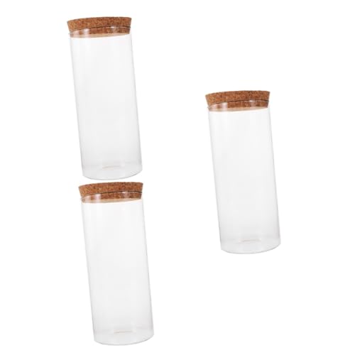BESPORTBLE 3 Stück Moss Bottle Terrarium mit Korkdeckel Transparentes Pflanzgefäß für Dekoration Wohnzimmer und Garten für Pflanzen BESPORTBLE 3 Stück Moss Bottle Terrarium mit Korkdeckel Transparentes Pflanzgefäß für Dekoration Wohnzimmer und Garten für Pflanzen von BESPORTBLE