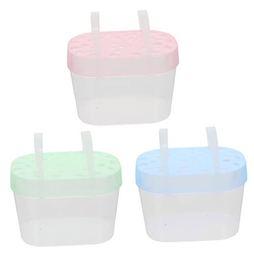 BESPORTBLE 3stücke Transportbox Für Hamster Aus Hochwertigem Kunststoff Leicht Zu Reinigen Und Tragbar Geeignet Für Kleintiere Wie Igel Junge Kaninchen Chinchillas Und Andere Haustiere BESPORTBLE 3stücke Transportbox Für Hamster Aus Hochwertigem Kunststoff Leicht Zu Reinigen Und Tragbar Geeignet Für Kleintiere Wie Igel Junge Kaninchen Chinchillas Und Andere Haustiere von BESPORTBLE