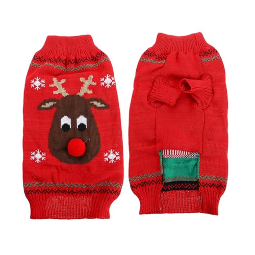 BESPORTBLE 3 Stück Welpenkleidung Hundepullover Haustier Weihnachtskleidung Hundekleidung Haustierpullover BESPORTBLE 3 Stück Welpenkleidung Hundepullover Haustier Weihnachtskleidung Hundekleidung Haustierpullover von BESPORTBLE