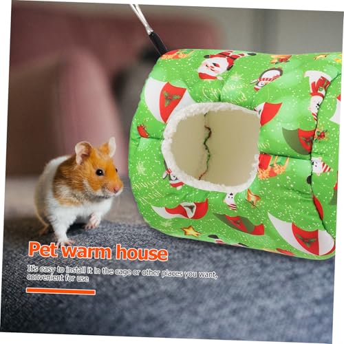 BESPORTBLE 3stücke Hamster Schlafnest Weihnachtsdeko Kuscheliges Hängematten Kleintiere Warmer Tunnel Für Hamster Meerschweinchen Und Andere Haustiere BESPORTBLE 3stücke Hamster Schlafnest Weihnachtsdeko Kuscheliges Hängematten Kleintiere Warmer Tunnel Für Hamster Meerschweinchen Und Andere Haustiere von BESPORTBLE