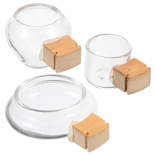 BESPORTBLE 3 Teiliger Vogelkäfig Aus Glas Futter Und Trinkbrunnen Futterspender Automatischer Vogelfutterbecher Meerschweinchenkäfig Vogelfutterspender BESPORTBLE 3 Teiliger Vogelkäfig Aus Glas Futter Und Trinkbrunnen Futterspender Automatischer Vogelfutterbecher Meerschweinchenkäfig Vogelfutterspender von BESPORTBLE
