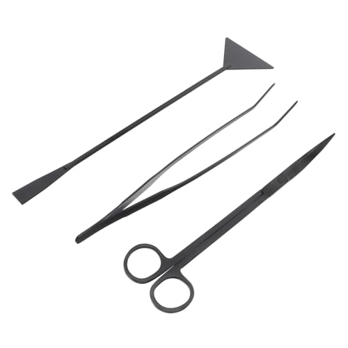 BESPORTBLE 3stücke Aquarium Schere Set Mit Pinzetten Und Spatel Für Wasserpflanzen Reinigung Werkzeug Zum Trimmen Und Pflegen Der Pflanzen Im Aquariumsubstrat Und Kies BESPORTBLE 3stücke Aquarium Schere Set Mit Pinzetten Und Spatel Für Wasserpflanzen Reinigung Werkzeug Zum Trimmen Und Pflegen Der Pflanzen Im Aquariumsubstrat Und Kies von BESPORTBLE