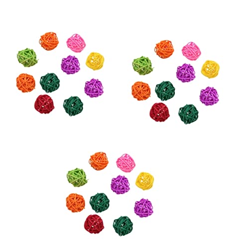 BESPORTBLE 30 STK Papageienspielzeug Vogelzubehör Kauspielzeug Für Papageien Vogel- Spielzeug Für Kaninchen Rattankugeln Vogelspielzeug Nymphensittich Spielzeug Kaninchen- Bambus BESPORTBLE 30 STK Papageienspielzeug Vogelzubehör Kauspielzeug Für Papageien Vogel- Spielzeug Für Kaninchen Rattankugeln Vogelspielzeug Nymphensittich Spielzeug Kaninchen- Bambus von BESPORTBLE