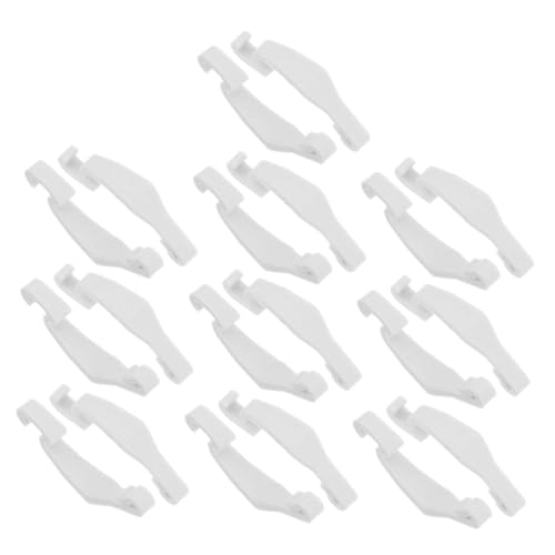 BESPORTBLE 30 Stück Haustierkäfig Zubehör Kaninchenkäfige Kaninchenstall Seitenriegel Hamstergehege Schnallen Abnehmbare Haustierkäfig Klemme Kaninchenkäfig von BESPORTBLE