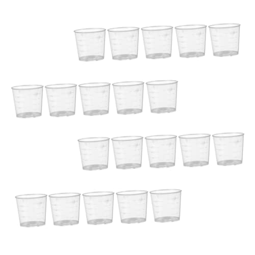 BESPORTBLE Messbecher Für Wasser Und Futter Für Haustiere Reptilien 30-teilig 20 Ml Schüssel-Set Für Reptilien Wie Geckos von BESPORTBLE