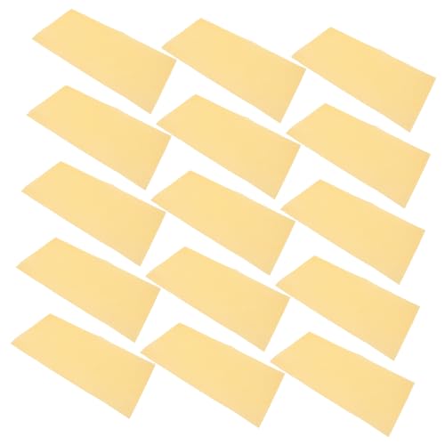 BESPORTBLE 30Stücke Bienenwachsplatten für Bienenstöcke Premium Bienenstockgrundlage für Honigproduktion und DIY Projekte für Imkereibedarf von BESPORTBLE