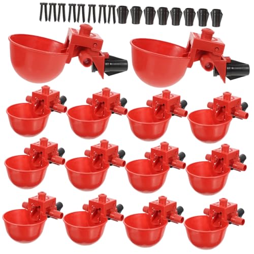 BESPORTBLE 30 Stücke Abs Material Vogel Wasserspender Für Hühner Tauben Vögel Einstellbare Trinkbecher Automatische Hühnertränken Zufällige Farbe BESPORTBLE 30 Stücke Abs Material Vogel Wasserspender Für Hühner Tauben Vögel Einstellbare Trinkbecher Automatische Hühnertränken Zufällige Farbe von BESPORTBLE