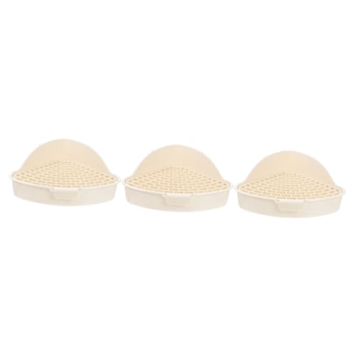 BESPORTBLE 3Er-Box Kaninchentoilette sfter Hamster klo Trainingspfanne für Meerschweinchen Hasenstreu Hamsterkäfig kunststoffreiniger Hamster Töpfchentrainer Häschen Haustiertoilette pp Weiß BESPORTBLE 3Er-Box Kaninchentoilette sfter Hamster klo Trainingspfanne für Meerschweinchen Hasenstreu Hamsterkäfig kunststoffreiniger Hamster Töpfchentrainer Häschen Haustiertoilette pp Weiß von BESPORTBLE