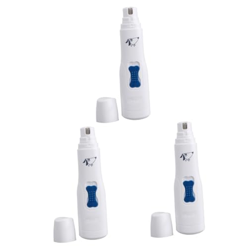 BESPORTBLE 3St Elektrischer Krallenschleifer für Haustiere pet Nail Grinder Elektrischer Nageltrimmer für Haustiere Krallenschere für große Hunde Elektrischer Krallenschneider für Haustiere BESPORTBLE 3St Elektrischer Krallenschleifer für Haustiere pet Nail Grinder Elektrischer Nageltrimmer für Haustiere Krallenschere für große Hunde Elektrischer Krallenschneider für Haustiere von BESPORTBLE