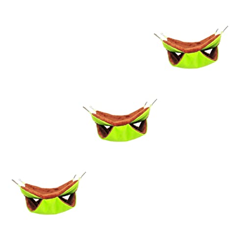 BESPORTBLE 3stücke Doppel-Layer Hängematte Für Kleintiere Und Warmes Nest Für Zuckergleiter Und Eichhörnchen Für Käfige Und Freilaufgehege Grün s BESPORTBLE 3stücke Doppel-Layer Hängematte Für Kleintiere Und Warmes Nest Für Zuckergleiter Und Eichhörnchen Für Käfige Und Freilaufgehege Grün s von BESPORTBLE