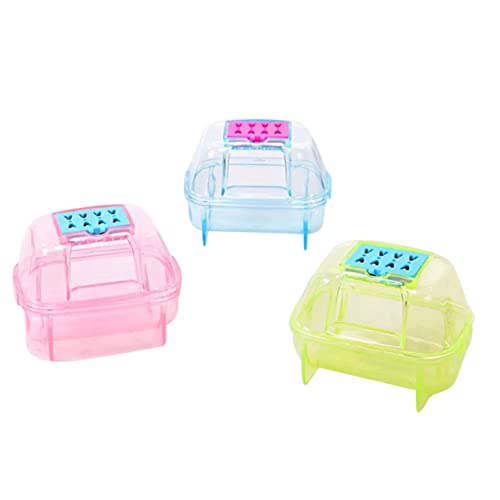 BESPORTBLE Haustier-badezimmerhaus 3-teiliges Hamster-badewannen-Set Haustier-badebecken Für Chinchilla Rennmaus BESPORTBLE Haustier-badezimmerhaus 3-teiliges Hamster-badewannen-Set Haustier-badebecken Für Chinchilla Rennmaus von BESPORTBLE