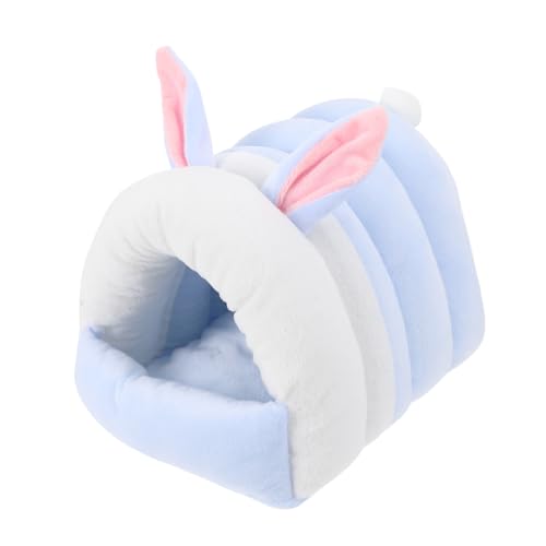BESPORTBLE 3St Hamsternest Hamsterversteck Mini-Plüschhase Hamster häuschen kuschelbett Schlafkissen für Haustiere Hamster warmes Nest Meerschweinchen Hamsterhaus Kleine Tiere Ruhebett von BESPORTBLE