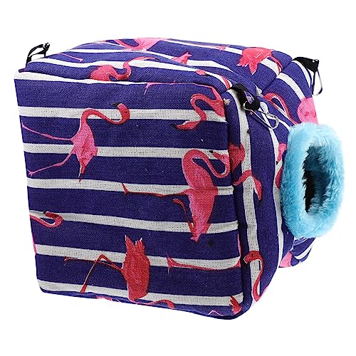 BESPORTBLE 3St Hamsternest Tierbett tierzelt Tierhütte Meerschweinchen warmes Bett Hasenspielzeug für Kaninchen Schlafbett für kleine Haustiere Eichhörnchen Nest Igel Zubehör Baumwolle von BESPORTBLE